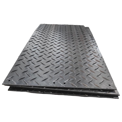 Hard Plastic Floor Portable Roadways Mat Hdpe Ground Protection Road Mats