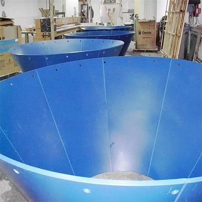 Wear Resistant Carriage Coal Bunker Silo Ultra High Molecular Weight Polyethylene Liner