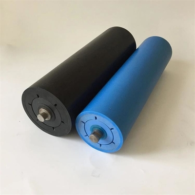 Wear Resistant Light Weight UHMWPE Idler Roller For Coal Mining Ports Belt Conveyor