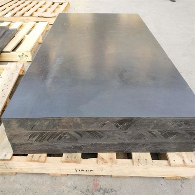 Black Neutron Shielding Material 7% Borated Polyethylene Boron Carbide Board