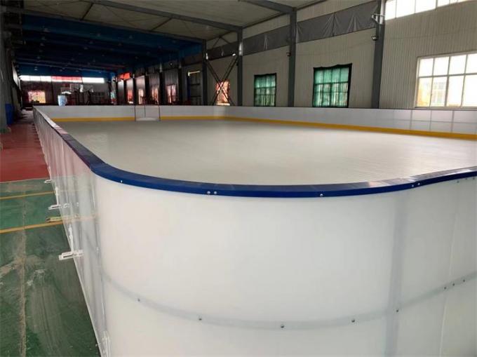 High Density Polyethylene Ice Rink Railing Barrier Dasher Board HDPE Fence