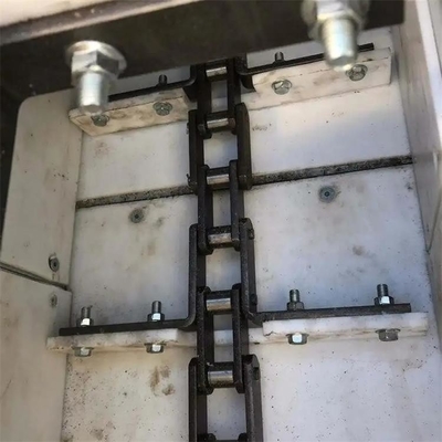 Wear Resisting UHMWPE Blade Drag Conveyor Chain Paddle For Machine