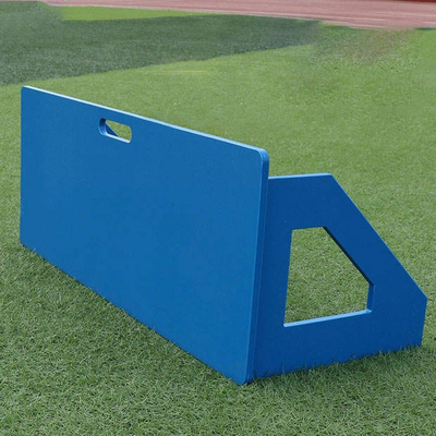 Blue Plastics Portable Training Resilient Plate HDPE Soccer Rebound Boards