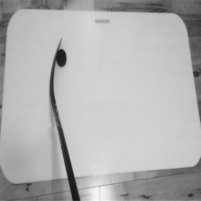 24&quot;X48&quot; Portable High Density Polyethylene Plastic Ice Hockey Practice Boards