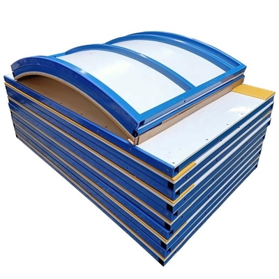 HDPE Plastic Floorball Barrier Dasher Boards System For Skating Rink Accessories