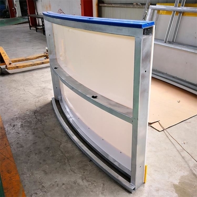 High Density Polyethylene Ice Rink Railing Barrier Dasher Board HDPE Fence