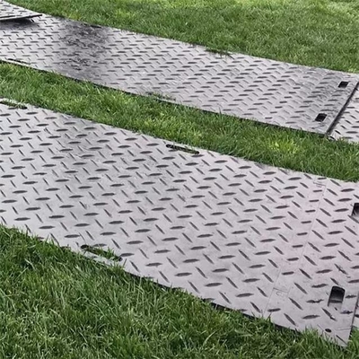 Temporary Access HDPE Synthetic Lawn Swamp Mats For Heavy Duty Equipment