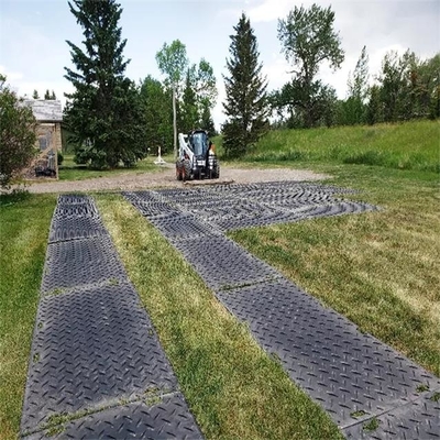 Temporary Access HDPE Synthetic Lawn Swamp Mats For Heavy Duty Equipment