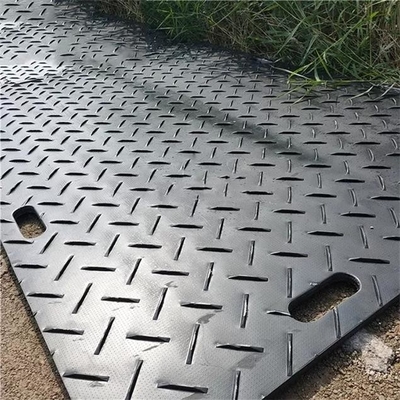 Heavy Duty Equipment HDPE Synthetic Lawn Swamp Mats For Temporary Access
