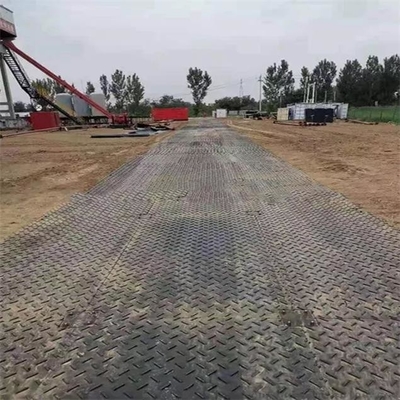 Heavy Duty Equipment HDPE Synthetic Lawn Swamp Mats For Temporary Access