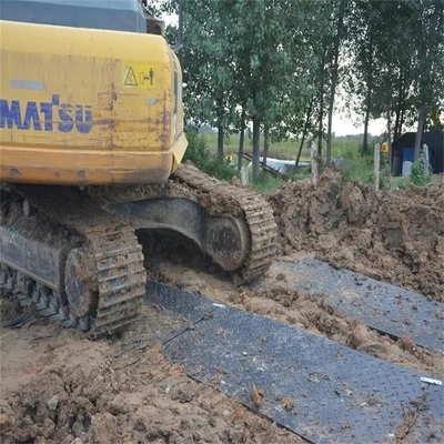 HDPE Ground Protection Mats Temporary Heavy Duty Construction Track Road Mat