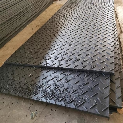 HDPE Temporary Footpath Matting 2x4ft Plastic Excavator Mats Rig Matting Board