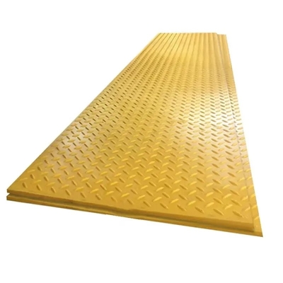 4X8 Feet Portable Wear Resistant Plastic Sheet HDPE Temporary Access Road Mats