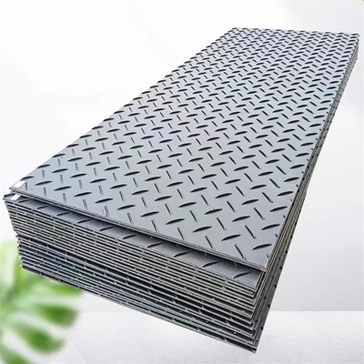 Polyethylene Road Plate Lightweight HDPE Ground Protection Temporary Road Mud Mats