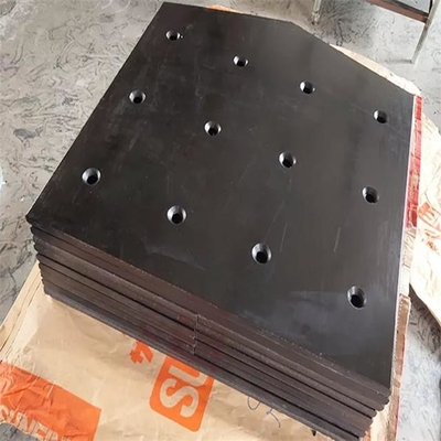 UHMWPE Coal Bunker Lining Sheet Custom Non Stick Black Polyethylene Sheet