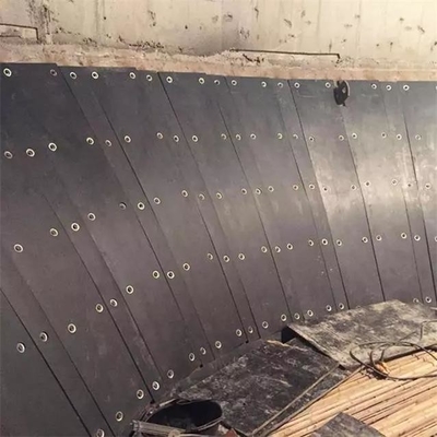 Black Thermal Power Plant Pulverized UHMWPE Coal Bunker Polymer Lining Board