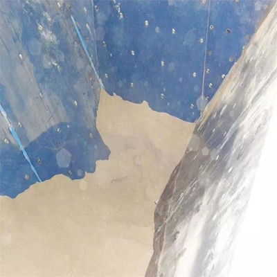 48 X 96 Inches Under Sieve Funnel UHMWPE Plastic Coal Bunker Blue Lining Board