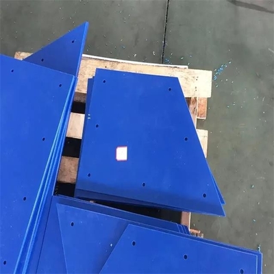 Blue Self Lubricating Plastic Truck Box Silo Liner UHMW PE Lining Board