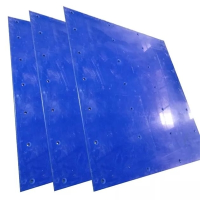 Self Lubricating Property Blue UHMWPE Plastic Silos Coal Bunker Liner Sheet