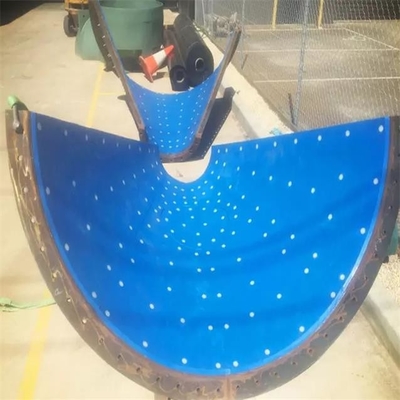 Blue Self Lubricating Plastic Truck Box Silo Liner UHMW PE Lining Board