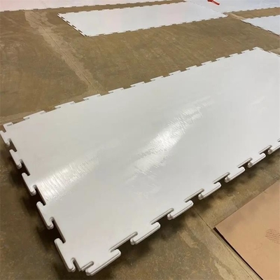 Self Lubricating Simulated UHMWPE Plastic Artificial Ice Rink For Ice Rink Flooring