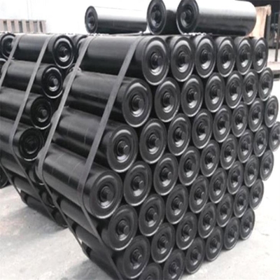 Blue UHMWPE Belt Conveyor Roller Idler For Mining Belt Conveyor Roller