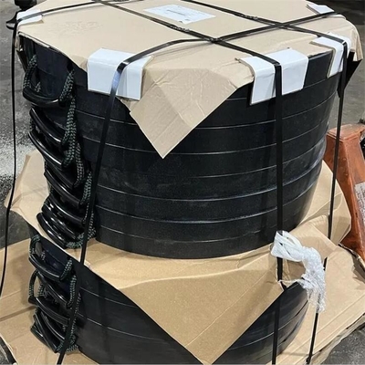 Impact Resistant Mobile Plastic Round Corners Crane HDPE Outrigger Jack Pads