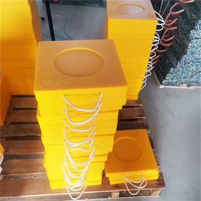 24X24 Inch Hard Plastic HDPE Outrigger Pads Block Crane Jack Truck Foot Pad