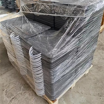 Customized Square Crane Outrigger Pads HDPE Outrigger Pads Plastic Spacer Block