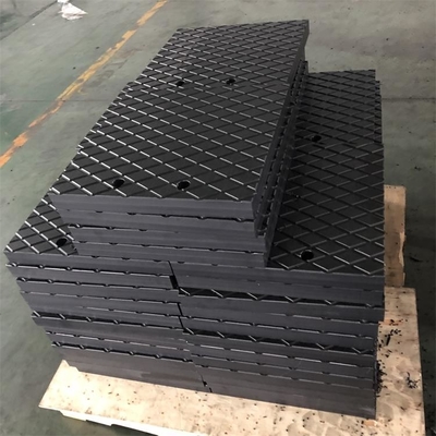 Strong Pressure Bearing Capacity HDPE Outrigger Pads Jack Plate Cribbing Block