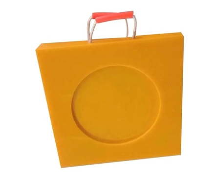 24X24 Inch Hard Plastic HDPE Outrigger Pads Block Crane Jack Truck Foot Pad