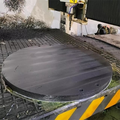 Portable Temporary HDPE Round Outrigger Pads Mobile Truck Plastic Foot Pads