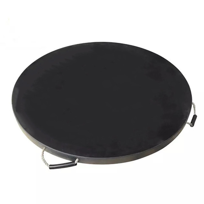 Engineering Plastic Black Round Ground Bearing HDPE Pump Truck Outrigger Pad