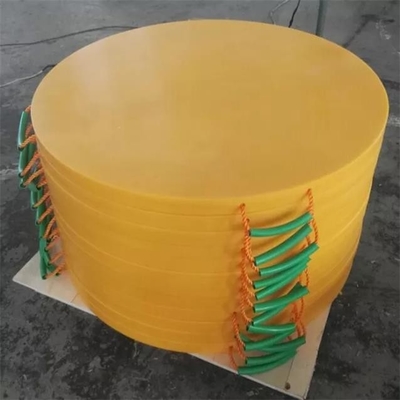 Temporary HDPE Crane Foot Support Plate Jack Outrigger Pad For Construction