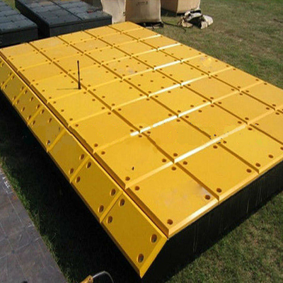 UHMWPE Plastic Dock Cone Ship Fender Panel Board For Harbour Boat Protection Pads