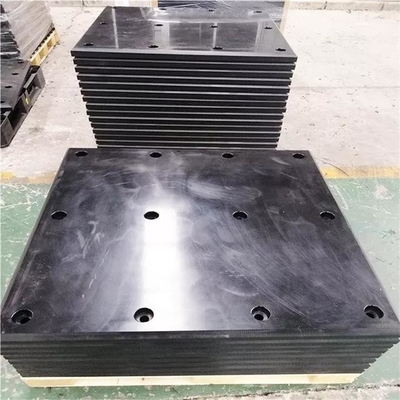 Black Polyethylene Fender Veneer Board Guard UHMWPE Dock Bumper Sliding Panel