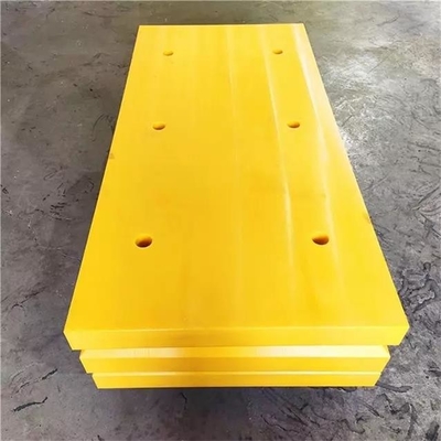 Hard Wharf Construction Plastic Front Panel UHMWPE Ship Corner Face Fender Pad