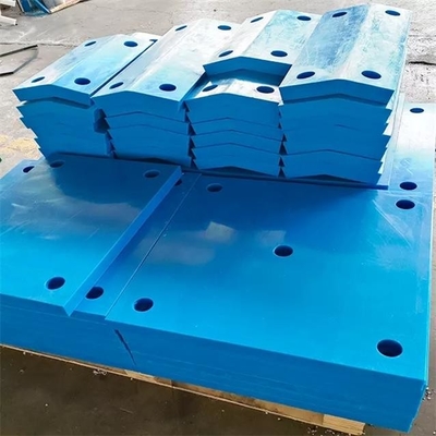Corrosion Resistance Engineering Plastic Port Pier Shield UHMWPE Dock Bumper Facing Pad