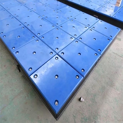 Waterproof Blue Plastic Marine Panel UHMWPE Dock Fender Pads For Jetty Fender