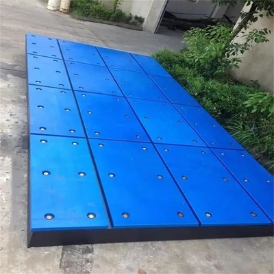 UHMWPE Plastic Board Port Fender Marine Bumper Pads For Port Construction