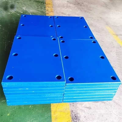 Blue Composite UHMWPE Cell Open Port Arch Fenders For Rubber Marine Fenders