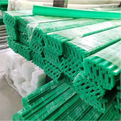 Polyethylene Conveyor Chain Guides Wear Resistant UHMWPE Linear Guide Rail