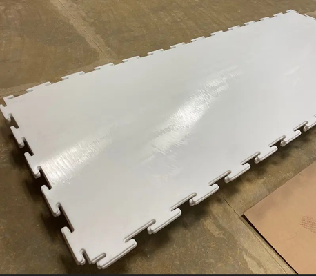 Home Rink 15-25mm Thickness Interlocking Connection PE sheet Synthetic Ice Rink For Goalies