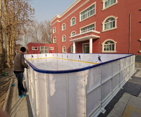 Dry Land Children'S Sports Synthetic Ice Skating Panels Hdpe Sheet Rentals Glossy