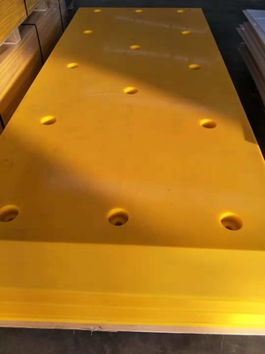 Customized Anti Impact Marine Fender Pad Uhmwpe / Hdpe